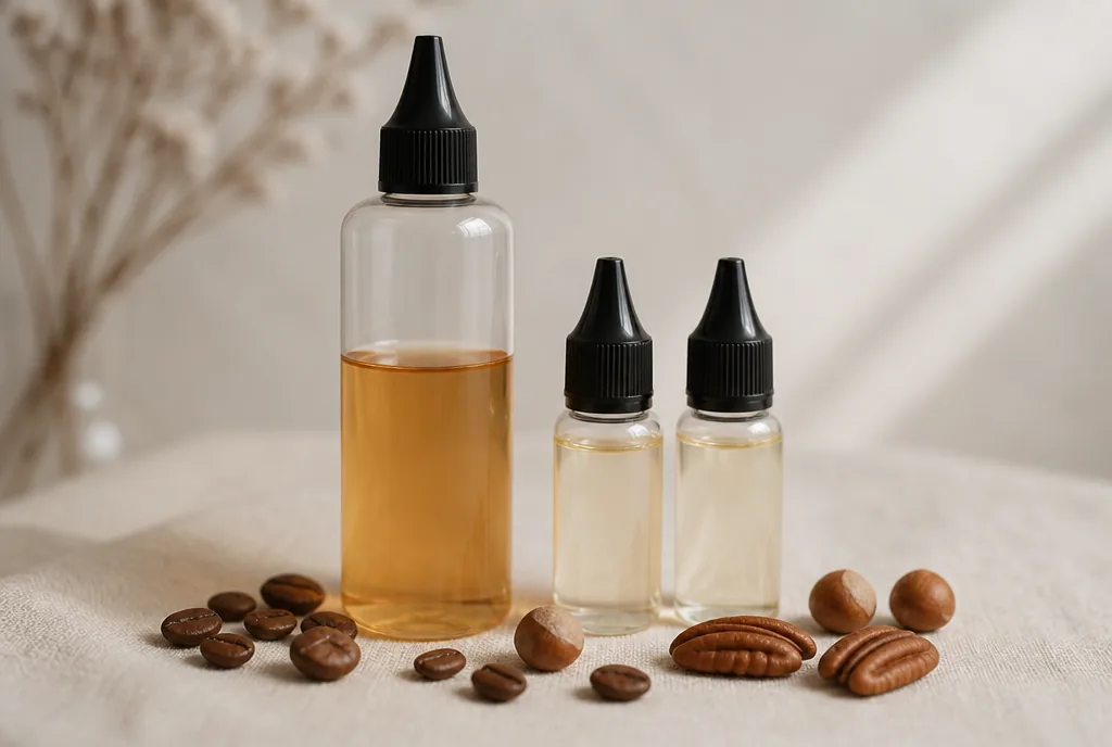 E-liquide La Chose, lire chaque flacon et son taux de nicotine